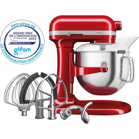 Kitchenaid Robot pâtissier 5KSM70SHXECA pomme d'amour