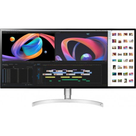 Écran LG 34WK95UPW - 34 WUHD - Dalle IPS - 5 ms - 60Hz - 2xHDMI / DisplayPort