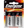 Energizer Max 2 piles 9V alcalines D/LR20 (lot de 4)