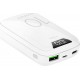 Puro Batterie Externe Blanc 10000 mAh 1 USBA + 1 USBC