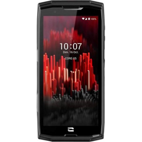 Crosscall Smartphone CORE-X5 OPM BLACK + verre trempé X-Glass