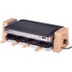 8388 Appareil à raclette 8 personnes 1500W + grill -