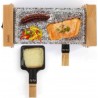 Livoo doc218 appareil a raclette gril 2 personnes - beige AUC3523930093586