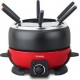 Auc3760124954203 Hkoenig alp1800 - fondue électrique 6 personnes - 2l - 800W - thermostat réglable 25°c a 190°c - caquelon amovi