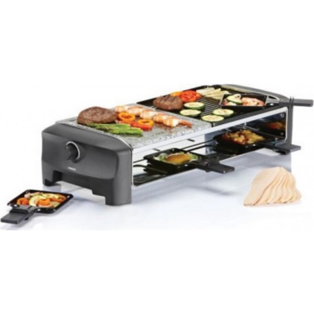 Princess 162820 appareil a raclette 8 personnes - noir