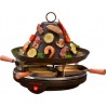 Electro electro Chapeau tartare électrique + raclette 4 poêlons 1200W - electro electro