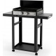 Plfo250dc plfo250dc Plancha gaz 4200W plaque fonte émaillée 50x35cm avec chariot - plfo250dc plfo250dc