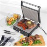 Sal5054061416640 Salter xl health and panini grill - 2200W - 2 surfaces de cuisson - bac d'égouttement - contrôle de la températ