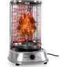 Oneconcept kebab master grill vertical 1800W - set de piques inclus GQ3-KEBAPMASTERSTEEL