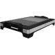 Plancha électrique cecotec tasty&grill 2000 bamboo inox mixstone noir, 2000 w, thermostat réglable