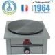 Crêpière gaz - 1 plaque - l 420xp 420 mm- sofraca