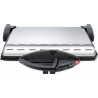 Ste4011833100191 Steba 161300 pg4.3 grill de contact - 2000 w - surface de cuisson: 2x37x23cm - inox