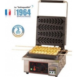 Appareil à gaufre forain électrique - gaufres en épis - sofraca - 440230305