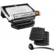 Tef3168430281202 Tefal gc716d optigrill grill + accessoires pour gaufres - 2000 w - noir / acier inoxydable