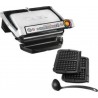 Tef3168430281202 Tefal gc716d optigrill grill + accessoires pour gaufres - 2000 w - noir / acier inoxydable