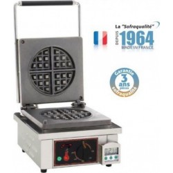 Gaufrier professionnel forain électrique - diamètre 185 mm - sofraca