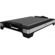 Plancha électrique cecotec tasty&grill 2000 inox linestone noir, 2000 w, thermostat réglable