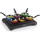 Tristar set de 6 woks colorés plaque chauffante et crepes