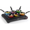 Tristar set de 6 woks colorés plaque chauffante et crepes