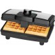 Gaufrier wa 3606 clatronic noir-inox