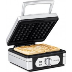 Hko3701335310037 Hkoenig gfx320 gaufrier - plaque pour 2 gaufres - 15x10cm - température réglable - 1400W - revetement anti-adhé