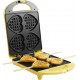 Bes8712184040865 Bestron gaufrier, pour réaliser des gaufres en forme de coeur piquées sur des bâtonnets, design rétro, 780 w, c