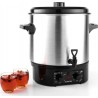 Klarstein biggie distributeur de boissons chaudes 27l - minuterie réglable - 2000W - silver