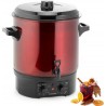 Klarstein biggie distributeur de boissons chaudes 27l - minuterie réglable - 2000W - rouge