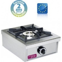 Réchaud gaz professionnel - 1 feu - 6500 w - sofraca