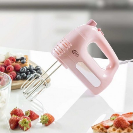 Bestron batteur à main sweet dreams ahm300p 300 w rose 427989