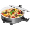 Clatronic Poêle multifonction xxl clatronic pp 3570 c avec revêtement céramique