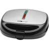 Clatronic Grill à contact/toaster/gaufrier clatronic st/wa 3670 - noir/inox