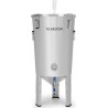 Klarstein gärkeller pro cuve de fermentation bière & vin - 30l - soupape de vidange de levure - inox 304