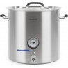 Klarstein brauheld pur 70 - cuve de brassage pour bière maison - 70 litres, sans élément chauffant, thermomètre integré - inox B