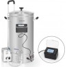 Klarstein brauheld pro 30 kit de brassage de bière - cuve 30l /2500w- pompe de circulation inox BRD3-Brauheld-Pro30