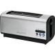 Clatronic grille-pain 4 tranches ta 3687 1200 w argenté 420262