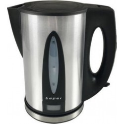 Beper bb.101 bouilloire électrique - 1,7 l - 2200 w - noir et acier BEP8051772718497