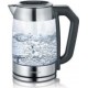 Severin bouilloire en verre - eau ou thé - 2200W - inox - noir SEV4008146024108