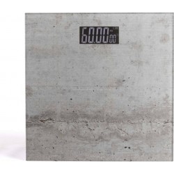 Livoo Pèse-personne électronique livoo impression béton - précision 100g - capacité 180kg modèle dom382be