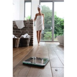 Medisana pèse-personne de salle de bain ps 416 180 kg noir et argenté 427047