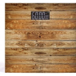 Livoo Pèse-personne électronique livoo impression bois - précision 100g - capacité 180kg modèle dom382bo