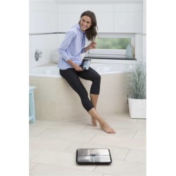 Medisana pèse-personne bs 460 noir et argenté