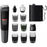 Philips mg5730/15 tondeuse barbe / cheveux : 11 en 1 - tondeuse nez, oreilles, corps - lames dualcut - etanche - autonomie 80… P