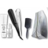 L'oréal professionnel steampod 3.0 lisseur + lait cheveux fins 150 ml+ sérum 50 ml + trousse de rangement + brosse