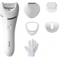 Philips bre715/00 epilateur satinelle advanced - 5 accessoires - blanc PHI8710103935506