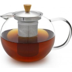 Klarstein Théière design - klarstein glaswerk sencha - filtre en inox - 1,3 l- GLW2-Sencha1,3