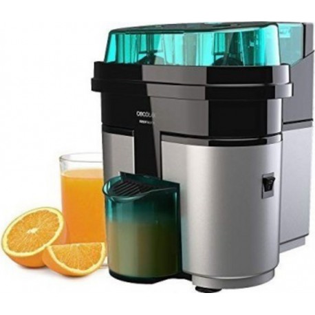 Cecotec Presse-agrumes électrique cecotec essentialvita twice noir, 90 w, 500ml, filtre pour pulpe