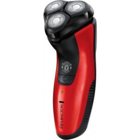 Remington pr1355 manchester united edition rasoir electrique rotatif powerseries, etanche, lames précision, batterie lithium REM