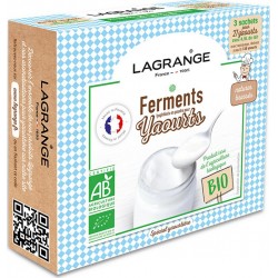 Lagrange Ferment lactique BIO nature pour yaourts