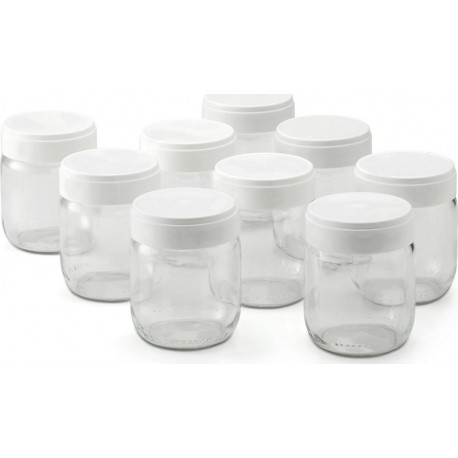 Lagrange Pot lot de 9 pots yaourtière